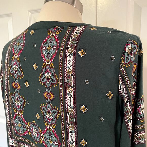 Anthropologie Fig and Flower Boho Peasant Blouse, size MP - Picture 4 of 8